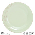 HOT SALE EMBOSSED AND ELEGANT COLORFUL DINNER PLATE